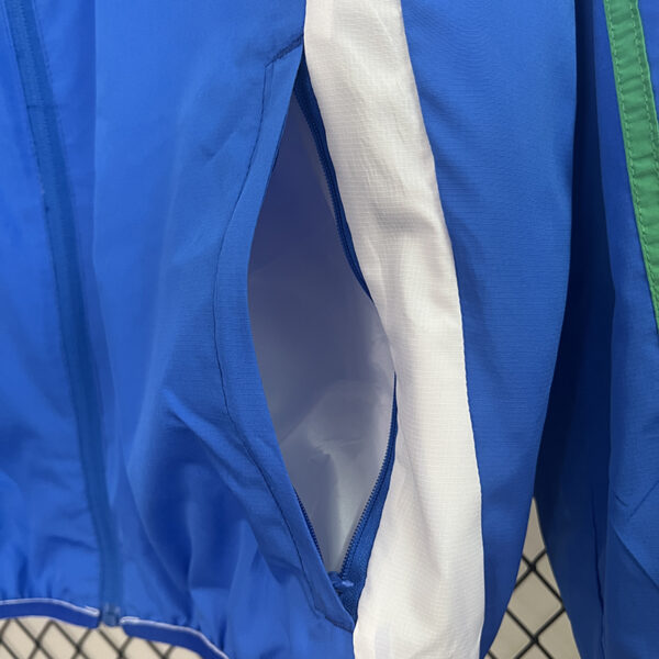 24/2 Italian Double-sided Windbreaker (Blue and White)