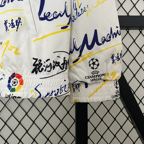 24/25 Real Madrid Double-sided Windbreaker (White)