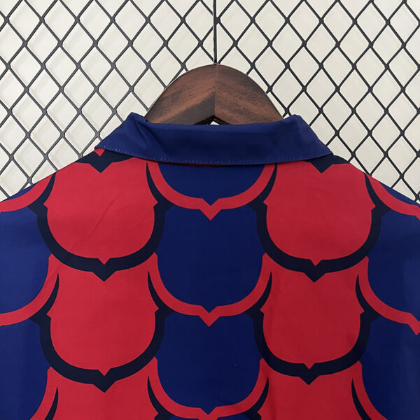 24/25 Barcelona double-sided windbreaker (blue and red)