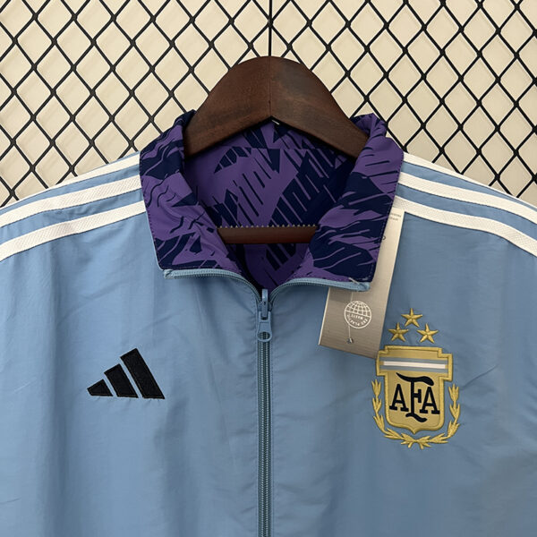 24/25 Argentina Double-faced Windbreaker (Blue Purple)