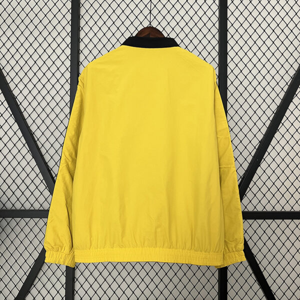 24/25 Real Madrid Double-sided Windbreaker (Yellow-red)