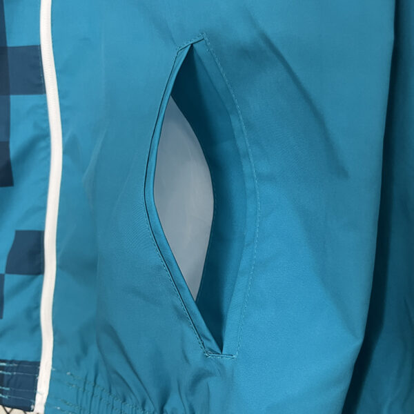 24/25 Real Madrid Retro Double-Sided Windbreaker (White and Blue)