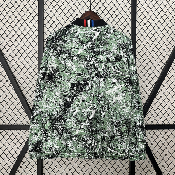 24/25 Manchester United Double-sided Windbreaker (Black and Green)