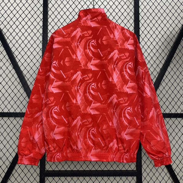 24/25 Real Madrid Double-sided Windbreaker (Red and Blue)