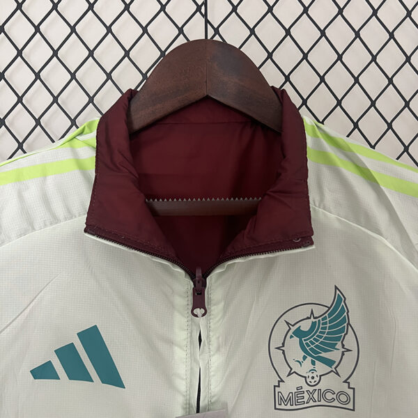 24/25 Mexican Double-faced Windbreaker (Red and White)