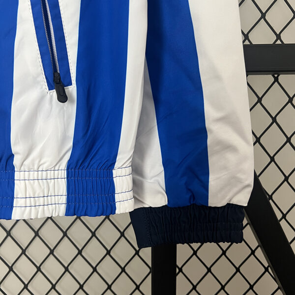 24/25 Porto double-faced windbreaker (blue and white)