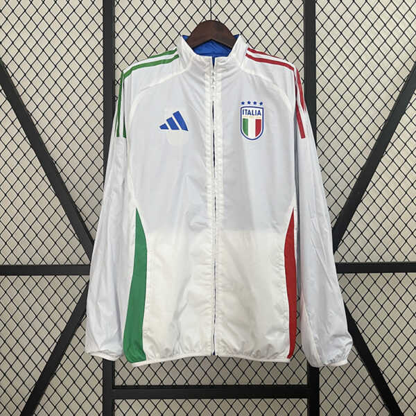 24/2 Italian Double-sided Windbreaker (Blue and White)