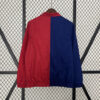 24/25 Barcelona double-sided windbreaker (blue and red)