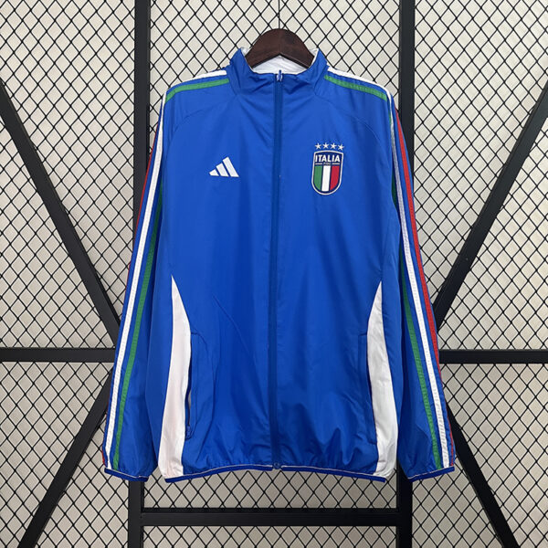 24/2 Italian Double-sided Windbreaker (Blue and White)