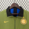 24/25 Inter Milan Double-sided Windbreaker (Green-blue)