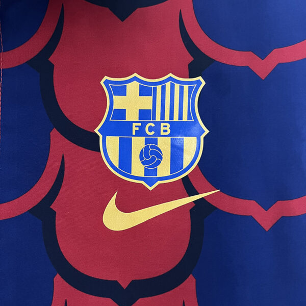 24/25 Barcelona double-sided windbreaker (blue and red)