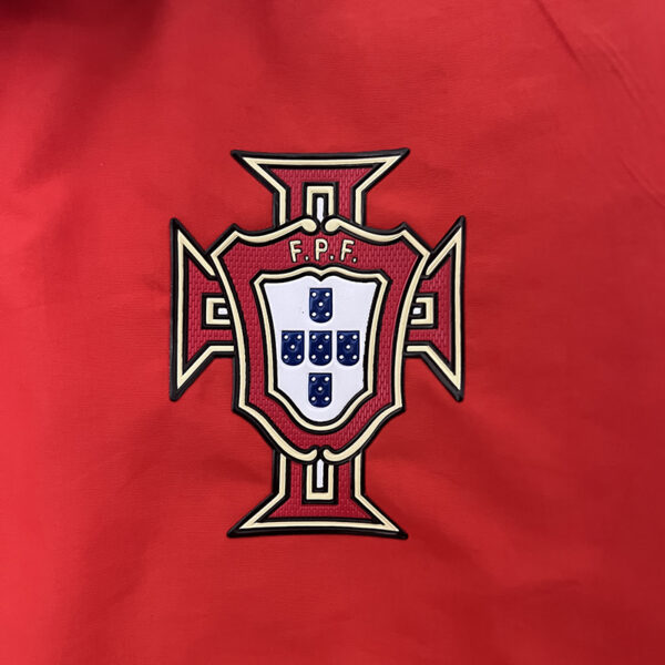 24/25 Portugal Double-sided Windbreaker (Red and White)