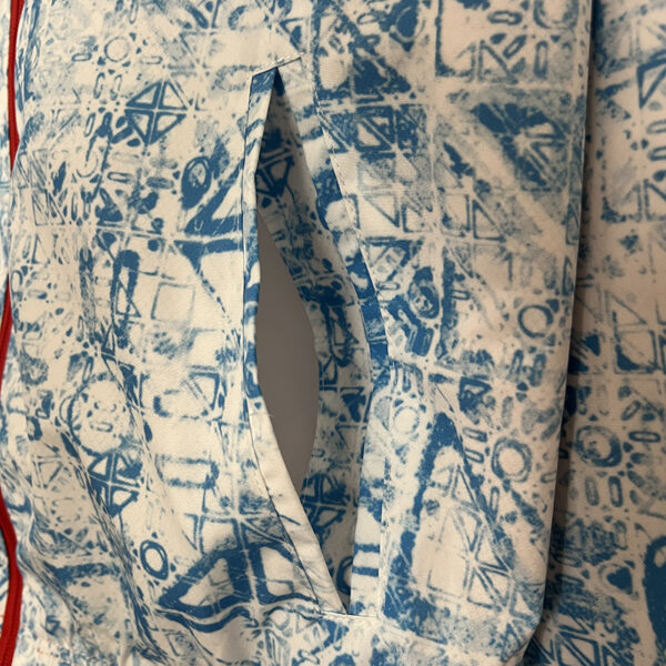 24/25 Portugal Double-sided Windbreaker (Red and White)