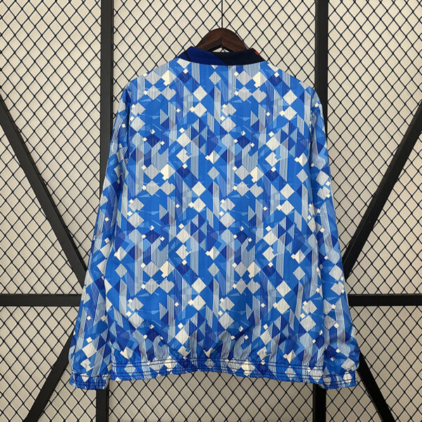 24/25 England Vintage Double-sided Windbreaker (Blue)
