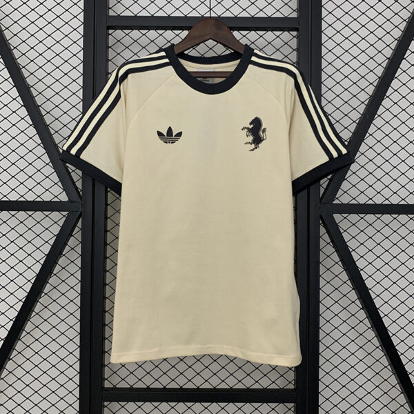 Juventus Cotton T-Shirt Khaki