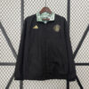 24/25 Manchester United Double-sided Windbreaker (Black and Green)