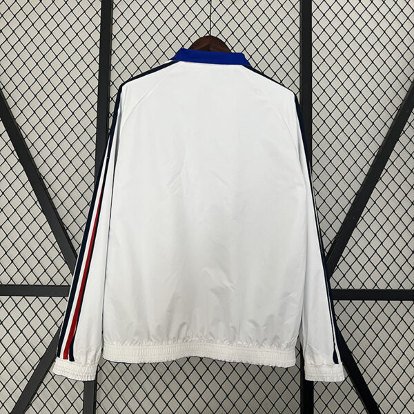 2024 French Double-faced Trench Coat (Blue and White)