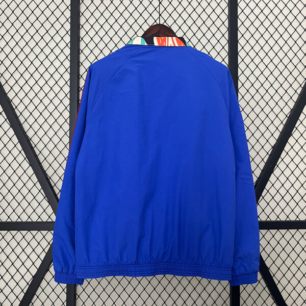 24/25 Arsenal Double-sided Windbreaker (Blue and Orange)