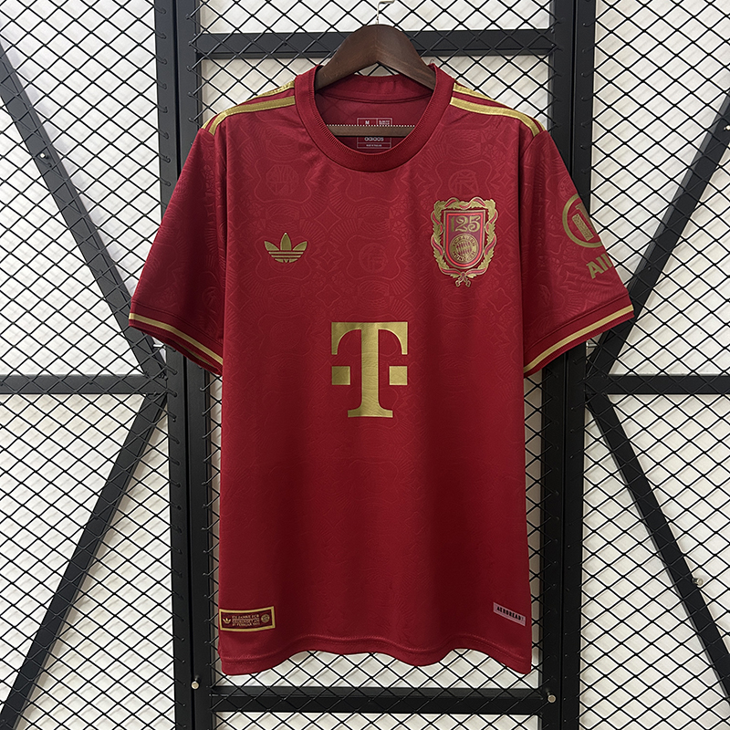 25/26 Bayern Munich 125th Anniversary Red Jersey