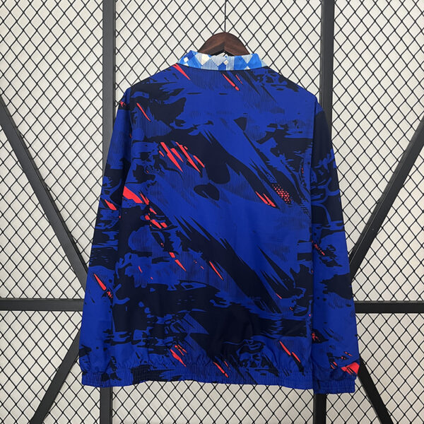 24/25 England Vintage Double-sided Windbreaker (Blue)