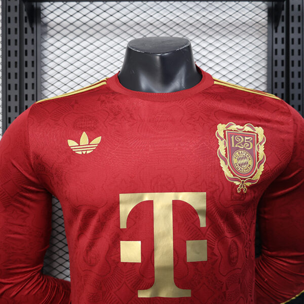 25/26 FC Bayern Munich 125th Anniversary Long sleeve  Player