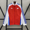24/25 Arsenal Double-sided Windbreaker (Red and Black)