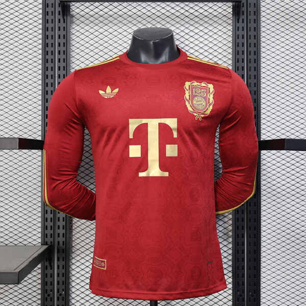 25/26 FC Bayern Munich 125th Anniversary Long sleeve  Player