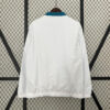 24/25 Real Madrid Retro Double-Sided Windbreaker (White and Blue)