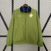24/25 Inter Milan Double-sided Windbreaker (Green-blue)