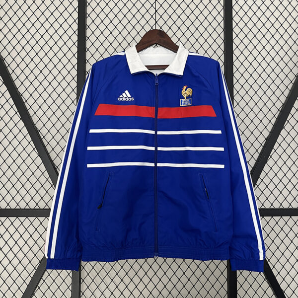 2024 French Double-faced Trench Coat (Blue and White)