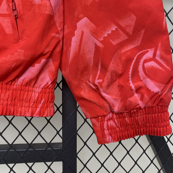 24/25 Real Madrid Double-sided Windbreaker (Red and Blue)