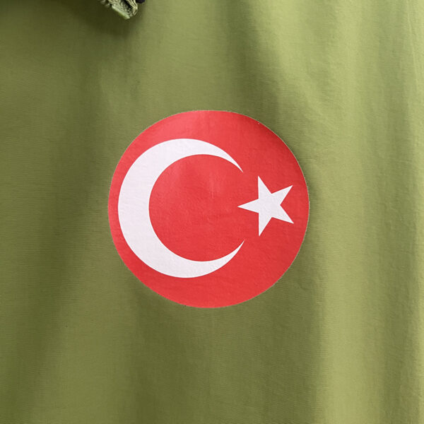 24/25 Türkiye double-faced windbreaker (green-blue)