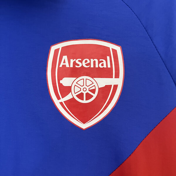 24/25 Arsenal Double-sided Windbreaker (Blue and Orange)