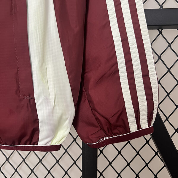 24/25 Mexican Double-faced Windbreaker (Red and White)