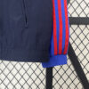 24/25 Arsenal Double-sided Windbreaker (Blue and Orange)