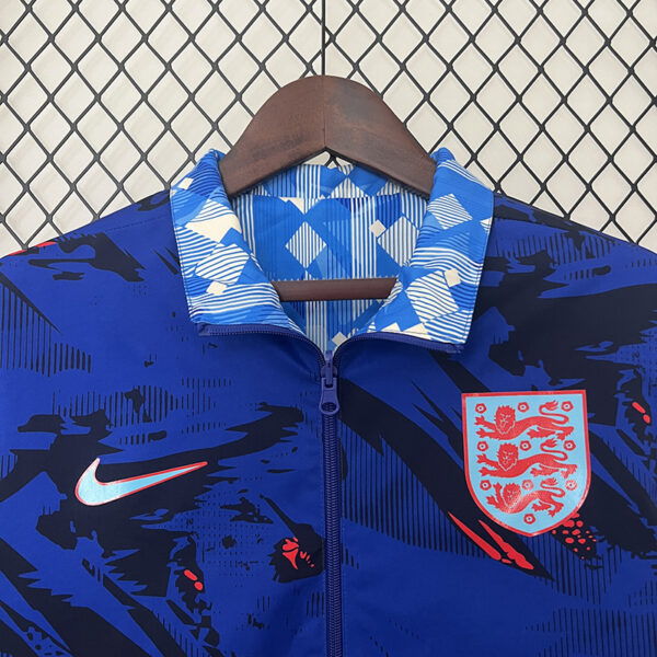 24/25 England Vintage Double-sided Windbreaker (Blue)