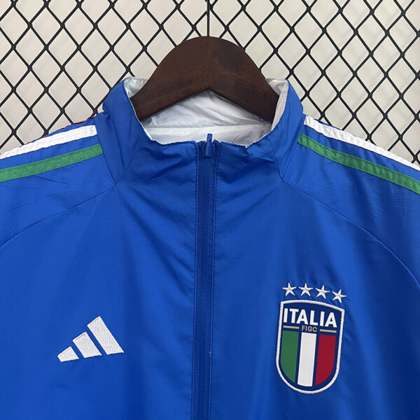 24/2 Italian Double-sided Windbreaker (Blue and White)