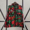 24/25 Arsenal Double-sided Windbreaker (Black and Green)